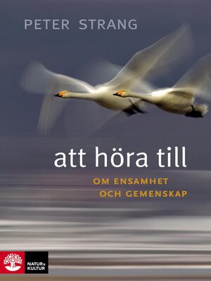 cover image of Att höra till